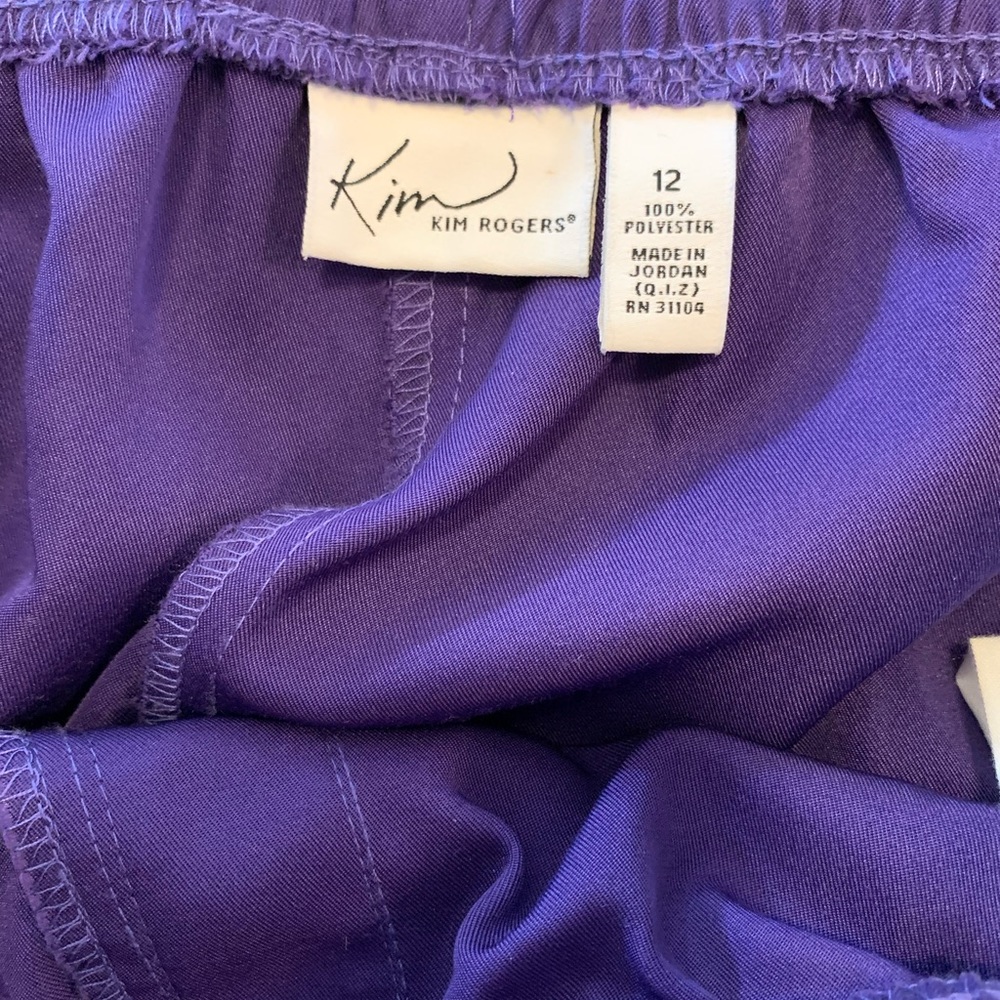 Purple capri pants - Picture 5 of 5